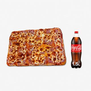 Pizza Party 40x60cm + Coca Cola 1,5L