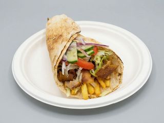 Shaorma de vită medie