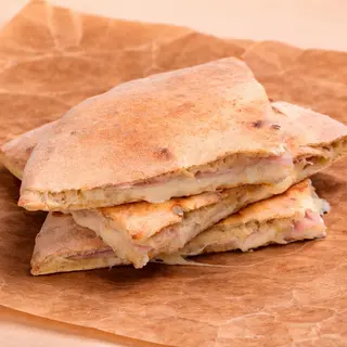 Pizza sandwich bacon