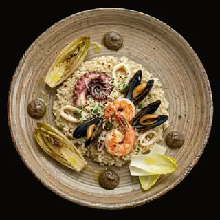 Risotto cu fructe de mare