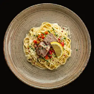 Tagliatelle al tonno