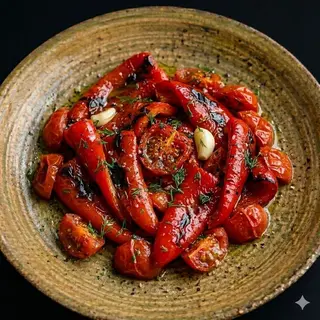 Salata de ardei copt