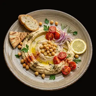 Hummus a la Garden