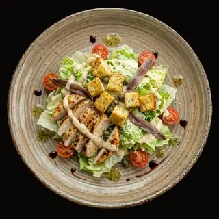 Salata Caesar curcan