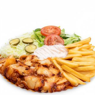 Shaorma  pui farfurie