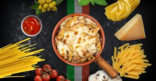 Penne Bianco Mamma Mia al forno