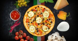 Pizza Verdure﻿ Ø30cm