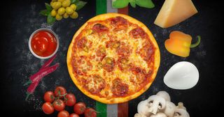 Pizza Diavola﻿ Ø30cm