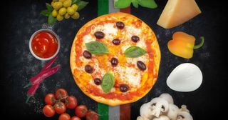 Pizza Kalamata Ø30cm