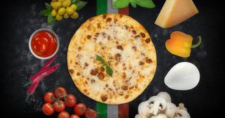 Focaccia cu parmezan si usturoi