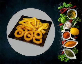 Combo - calamari pane & chips