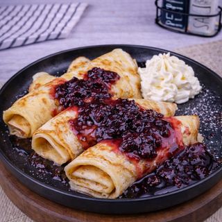 Clătite cu dulceață