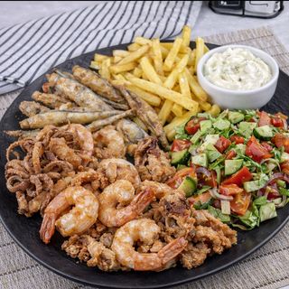 Tiganita Thalassina (fritto misto grecesc)