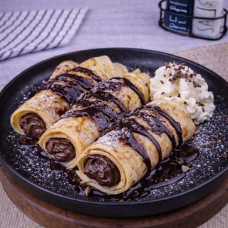 Clătite cu ciocolată