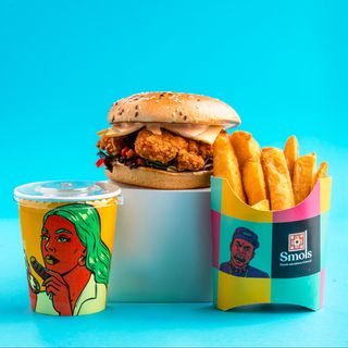 Meniu Burger Spicy de Pui