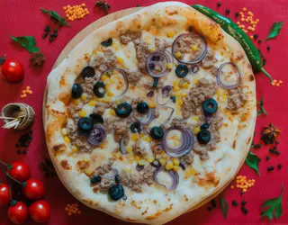 Pizza  al Tonno - 650 gr