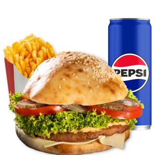 Meniu DAbo cheesburger de pui