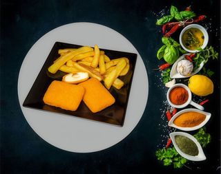 COMBO - cascaval pane & chips