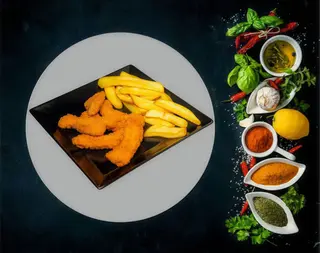 COMBO -  chicken fingers & chips 