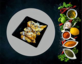 Truffle cheesy chips