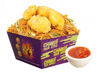 Meniu Noodles creveti pane