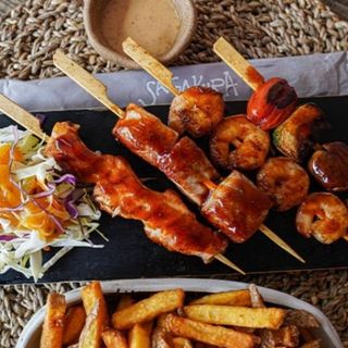 Yakitori Fish Plate
