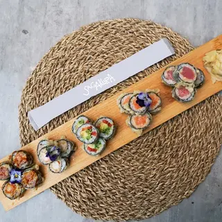 Fried Hoso maki set
