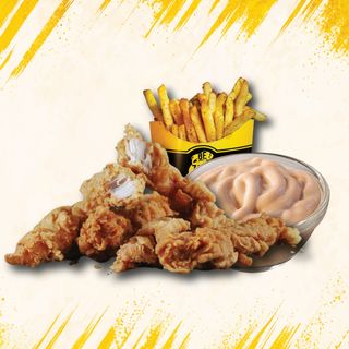 Crispy strips de pui meniu