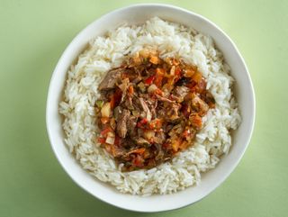 Tocăniță vită slowcooked cu orez