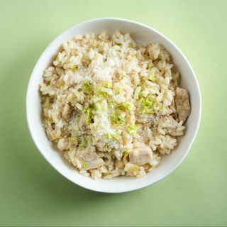 Risotto cu piept de pui și dovlecei