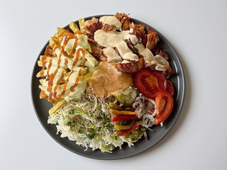 Shaorma farfurie pui