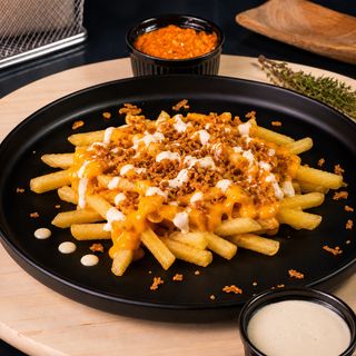 Mozza Special Fries ( usor picanti )