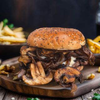 Mushroom Cheese Smash