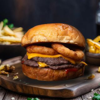 Onion Ring Burger