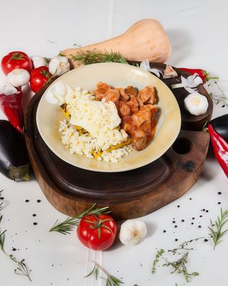 Tochitura munteneasca de porc