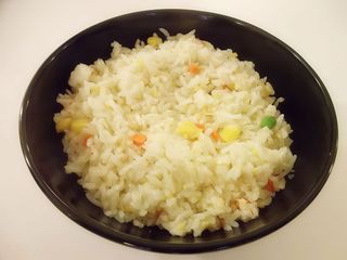 Orez cu legume si ou