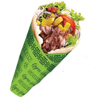 Gyros Hreanaki XXL pui la lipie