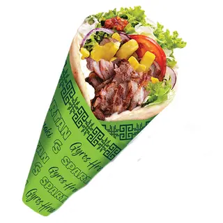 Gyros Hreanaki pui la lipie