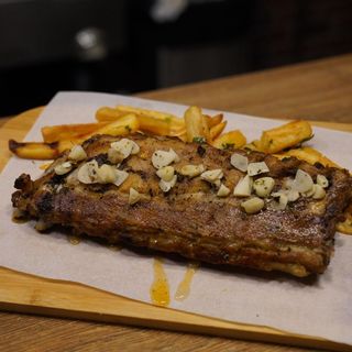 WINE & GARLIC RIBS 500gr