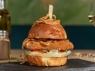 Burger BIG Tinecz VEGETARIAN! NOU!!