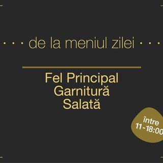 Fel Principal meniul Zilei Joi