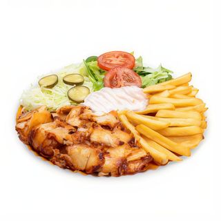 Shaorma la farfurie pui