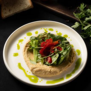 Humus de năut cu tahini
