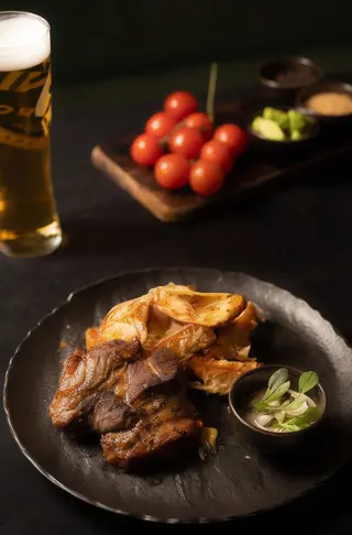 Steak  din ceafă de porc