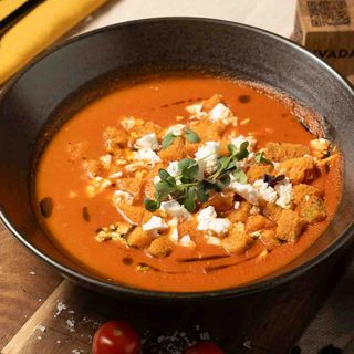 Supă cremă de roșii cu feta