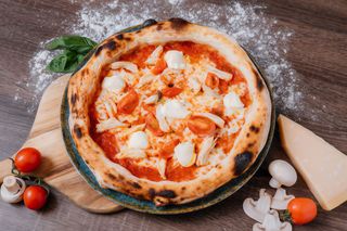 Pizza Pollo con Philadelphia