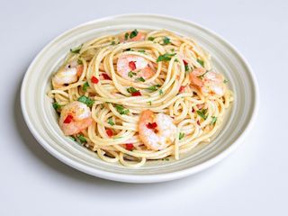 Spaghetti AOP cu creveti