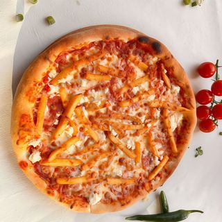 Pizza Salami e Patata Ø32cm