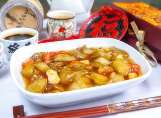 134. Vinete cu sos chinezesc