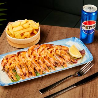 Combo Creveți la gratar